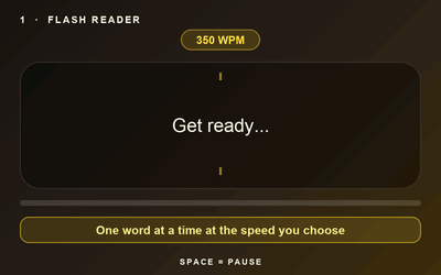 Reading Speed Test gameplay preview